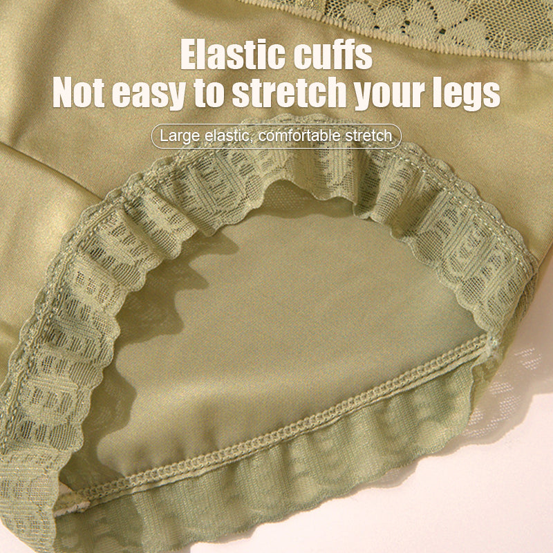 Pay 1 Get 3pcs Sexy Tummy Control Hip Lifting Seamless Ice Silk Panties