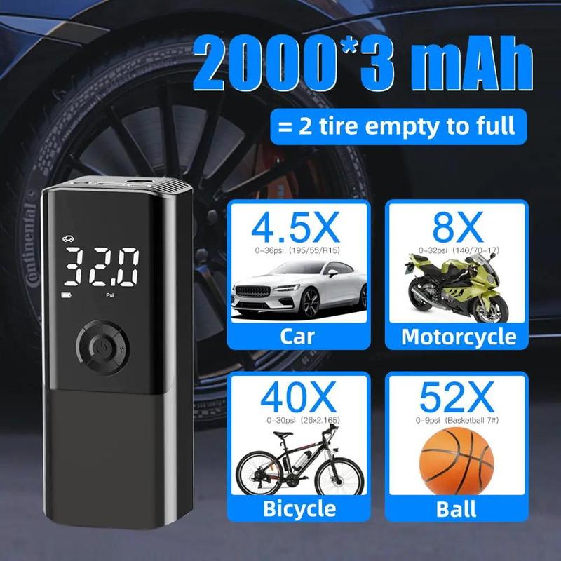 Tire Inflator Portable Air Compressor