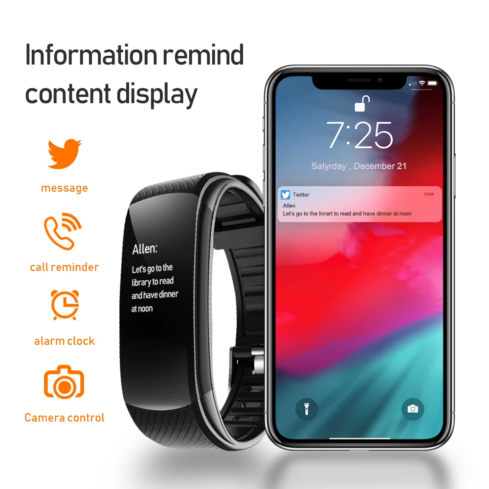 Vital Fit Track Watch