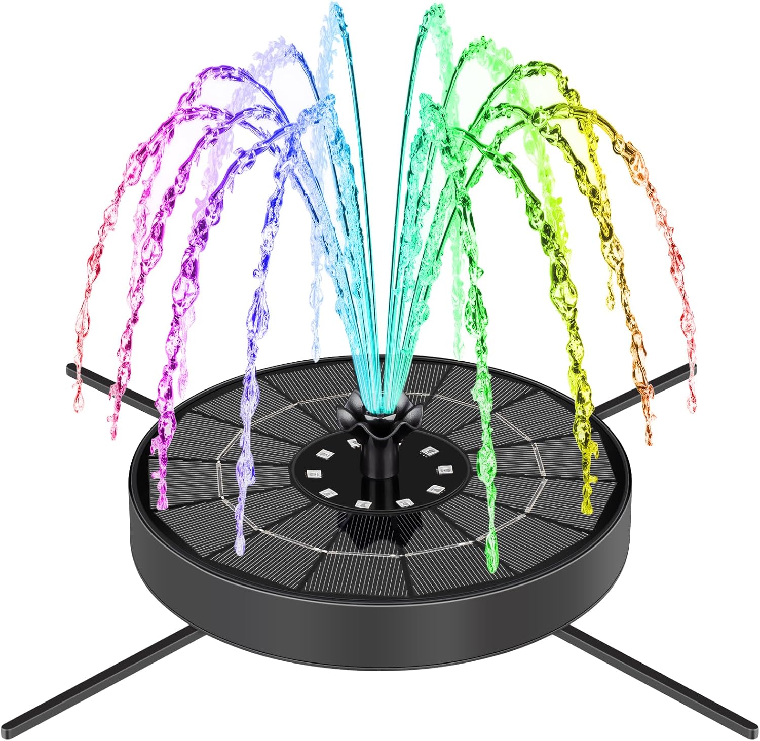 Solar Fountain Pump with 3 Spray Height Adjustments