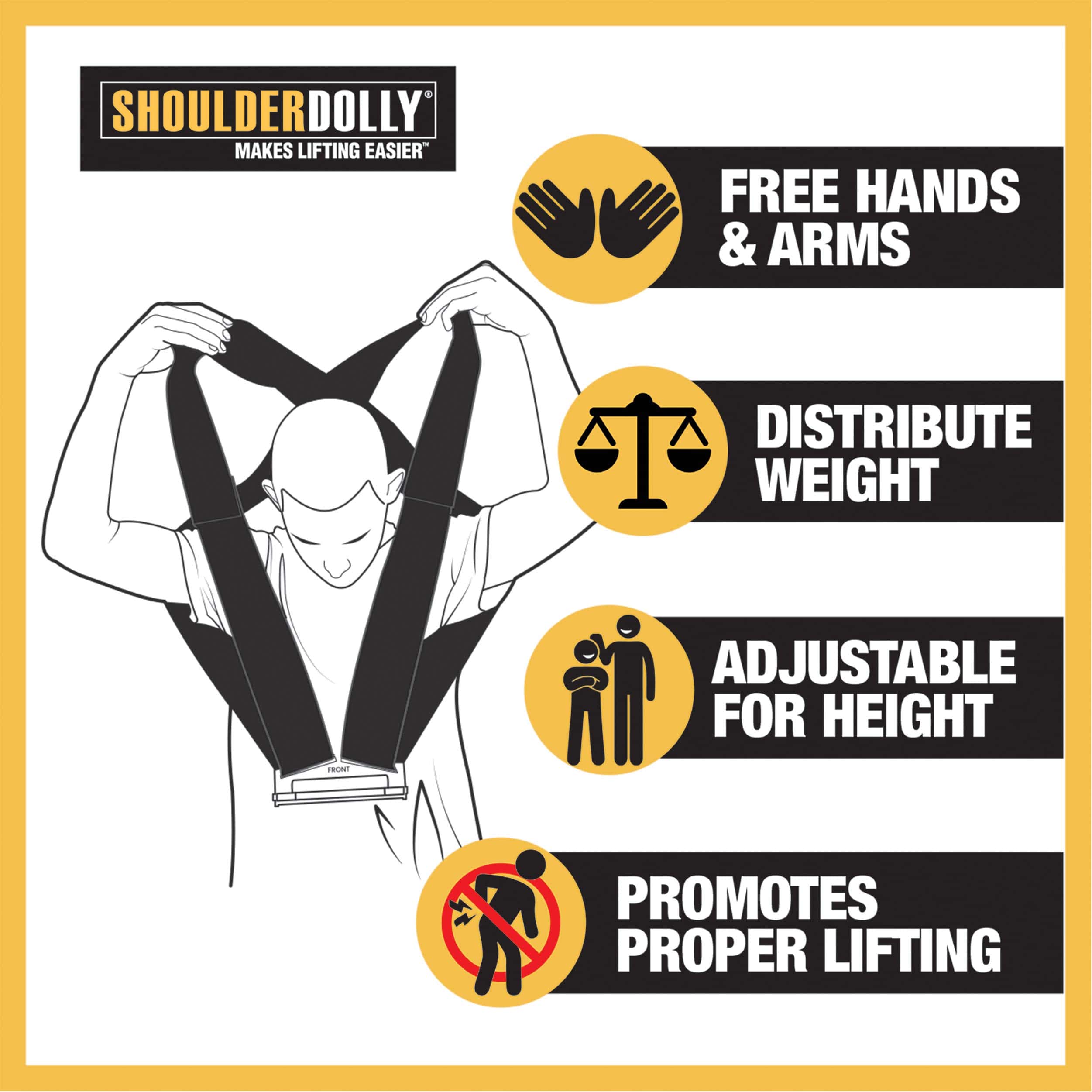 Portable Moving & Lifting Strap - Conquer Moving Day with Ease