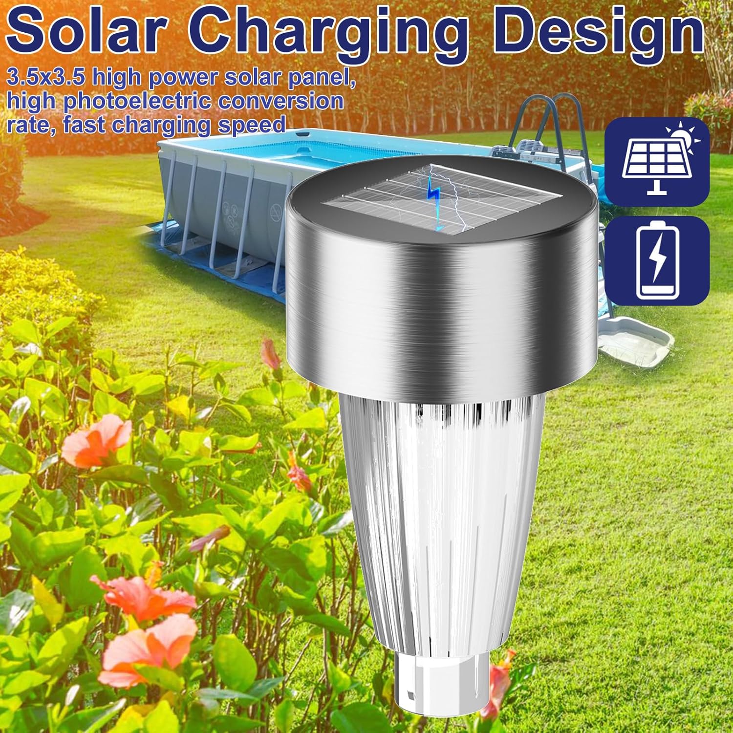 Solar Pool Lights for Above Ground Pool Frame