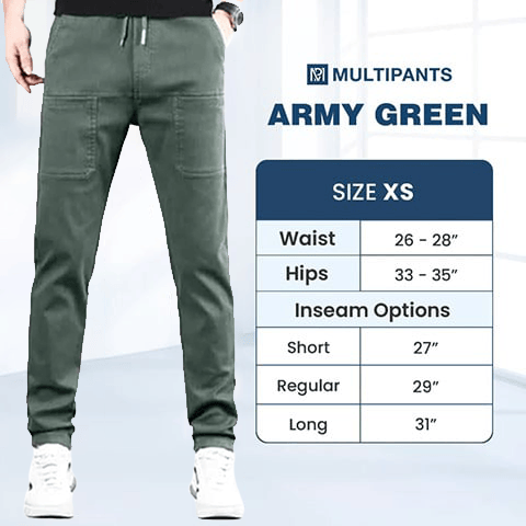 MultiPants – High Stretch Multi-pocket Durable Cargo Pants