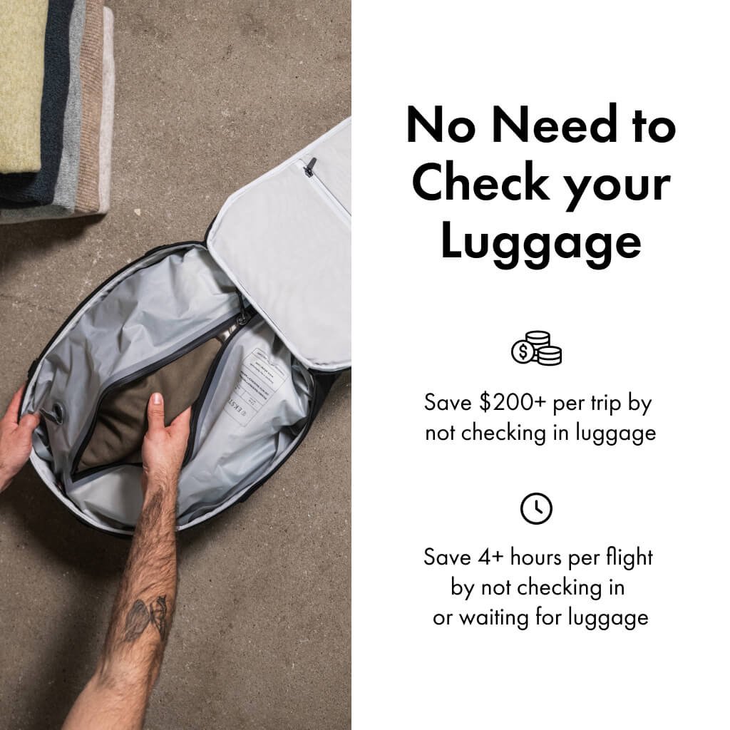 Travel Smart! Vacuum Storage Set Saves 60% Space 