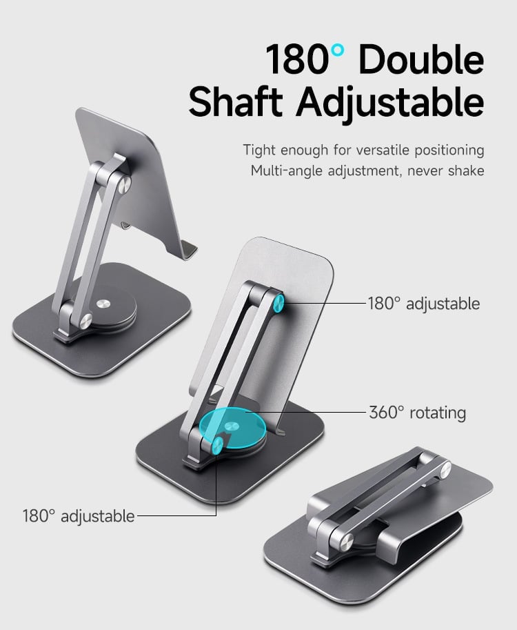 Deluxe Foldable 360° Rotating Pad/Phone Holder