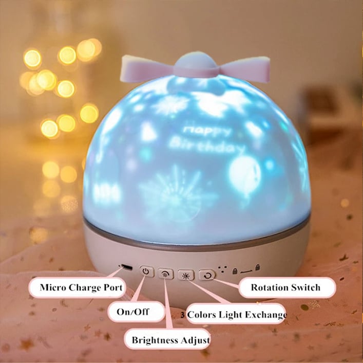 Led Night Light Galaxy Projector
