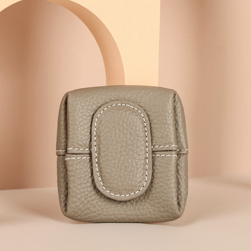 Premium Leather Mini Coin Wallet – Easy Access