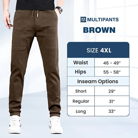 MultiPants – High Stretch Multi-pocket Durable Cargo Pants