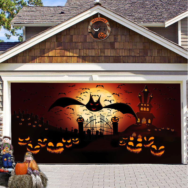 2024 Garage Door Halloween Cover