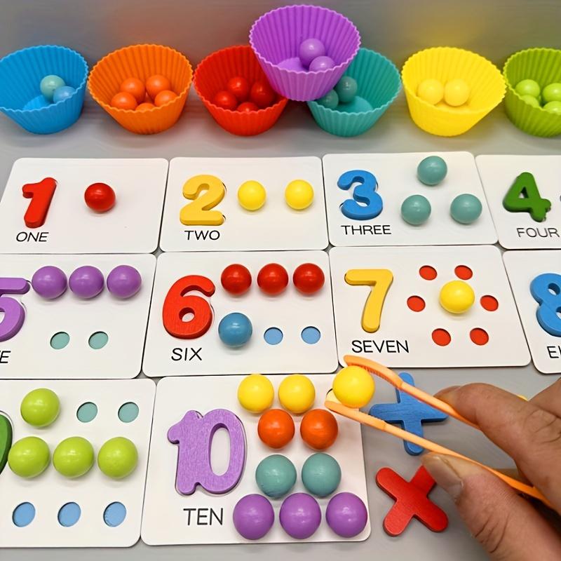 🌈Colorful Silicone Digital Learning Game Set