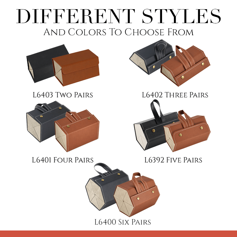 🔥Hot Product-49% OFF👓-Multiple Glasses Leather Storage Case