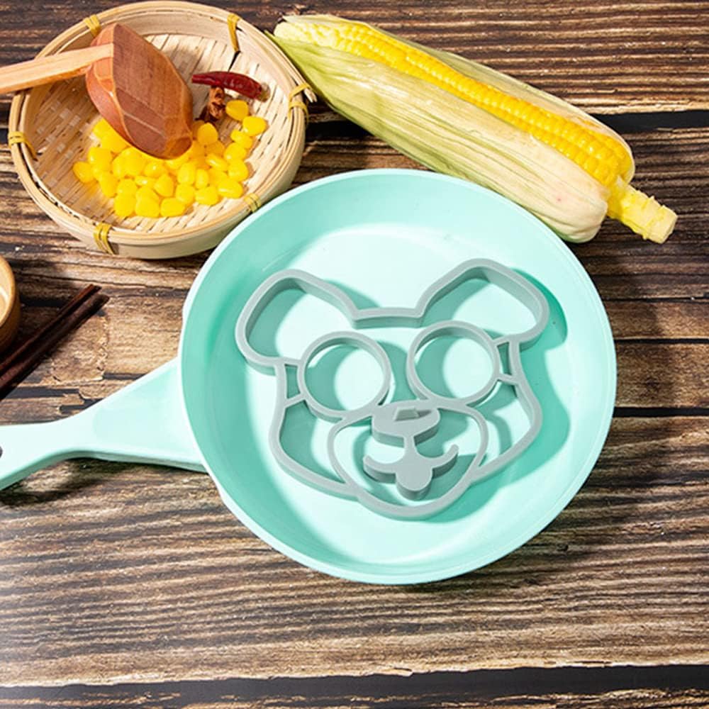 Breakfast Omelette Mold DIY Silicone Egg Pancake Ring Shaper Cooking Tool