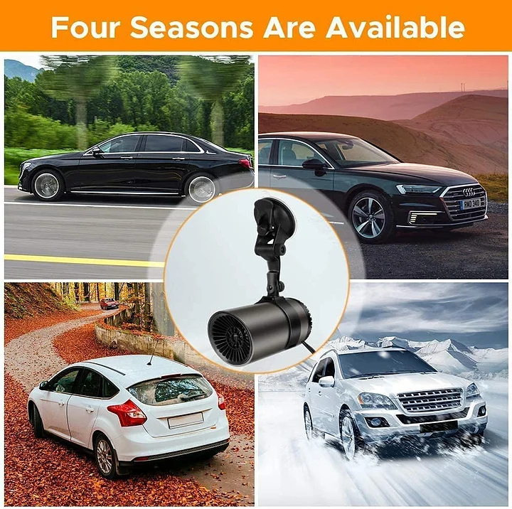 2 in 1 Car Heater Windshield Fan Defroster