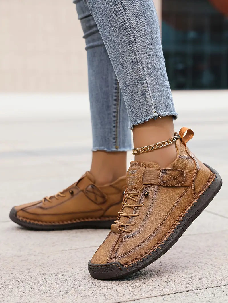 Women's Handmade Leather Orthopedic Comfy Shoes