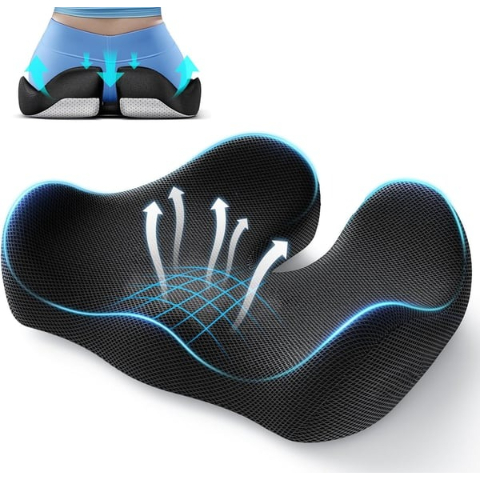 Ergonomic Memory Foam Seat Cushion