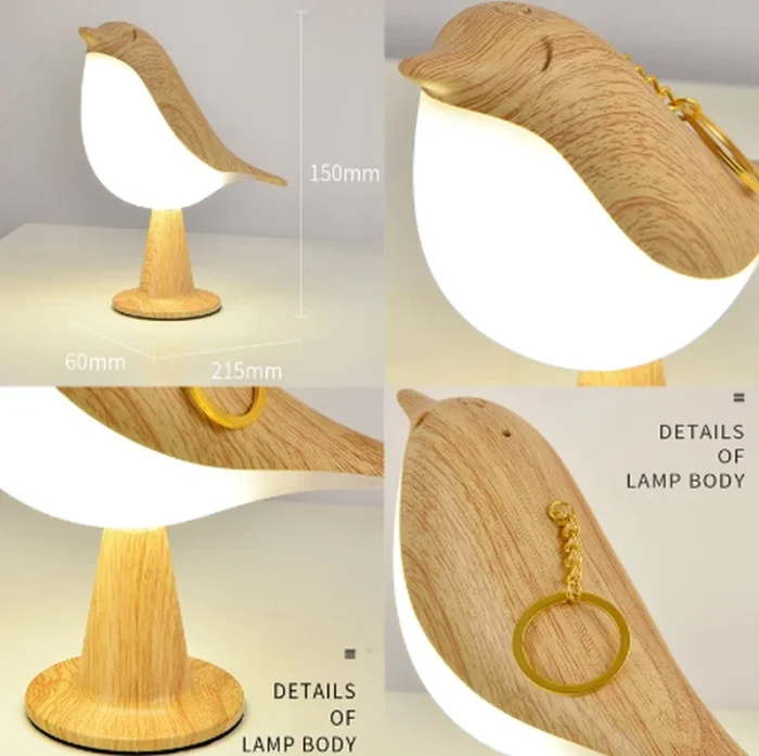 Birdie – 2 in 1 Rechargeable Dimmable Lamp and Oil Diffuser