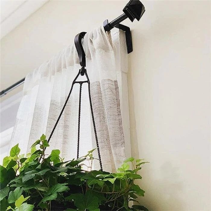 NO DRILL CURTAIN ROD BRACKETS HOLDERS