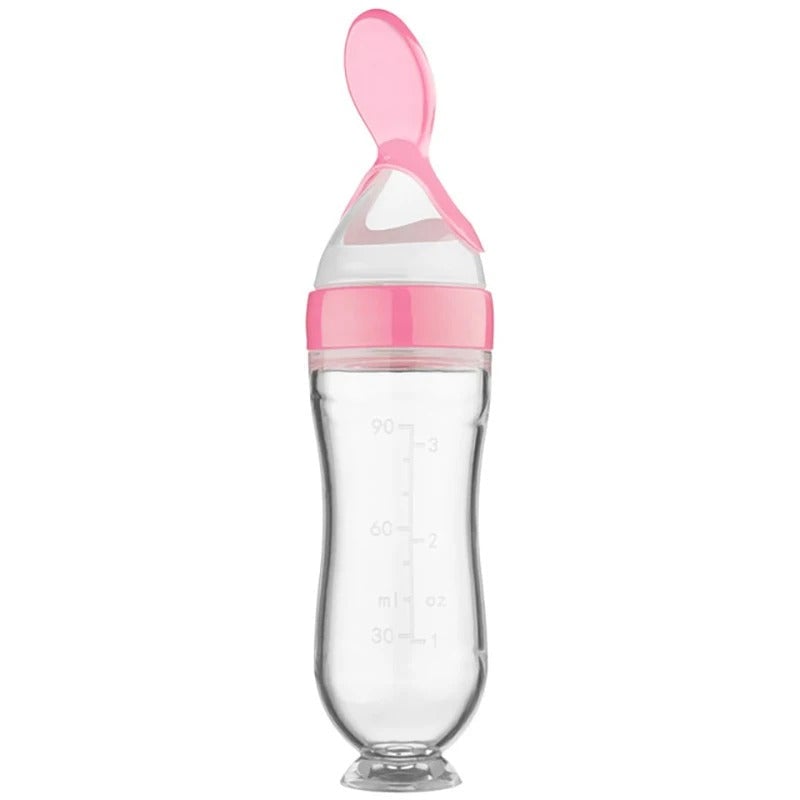 Squeezable Baby Spoon Bottle