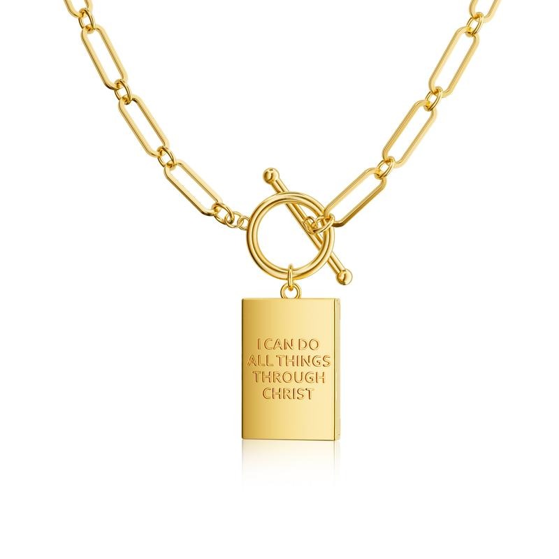 14K Gold Plated Paperclip Chain