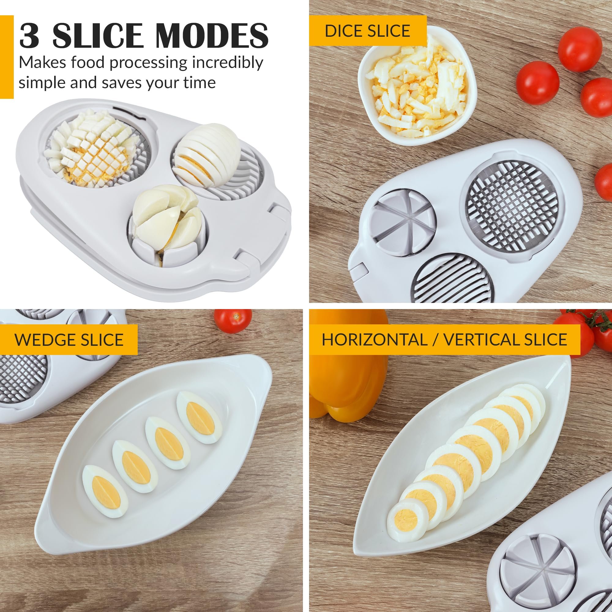 Egg Slicer for Hard Boiled Eggs