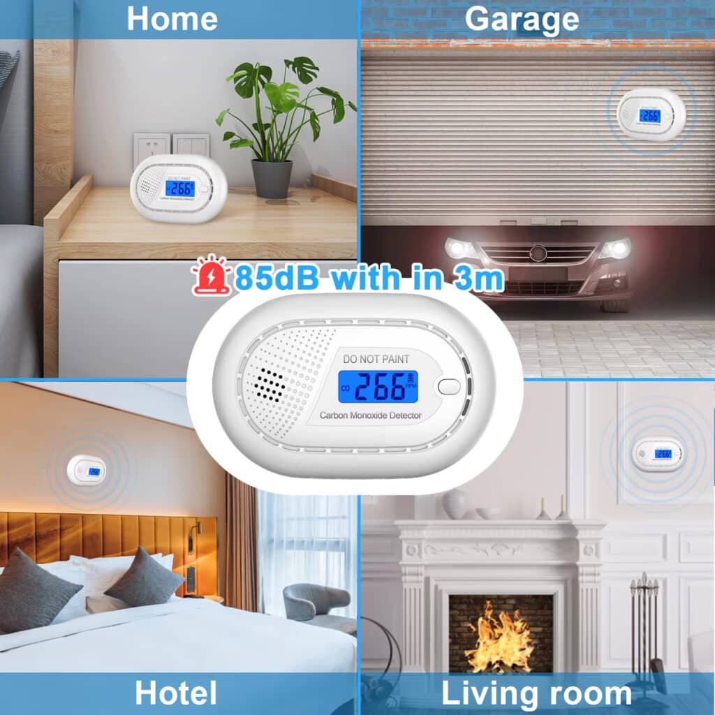 Airanzel Carbon Monoxide Detector - Advanced Detection for Ultimate Peace of Mind