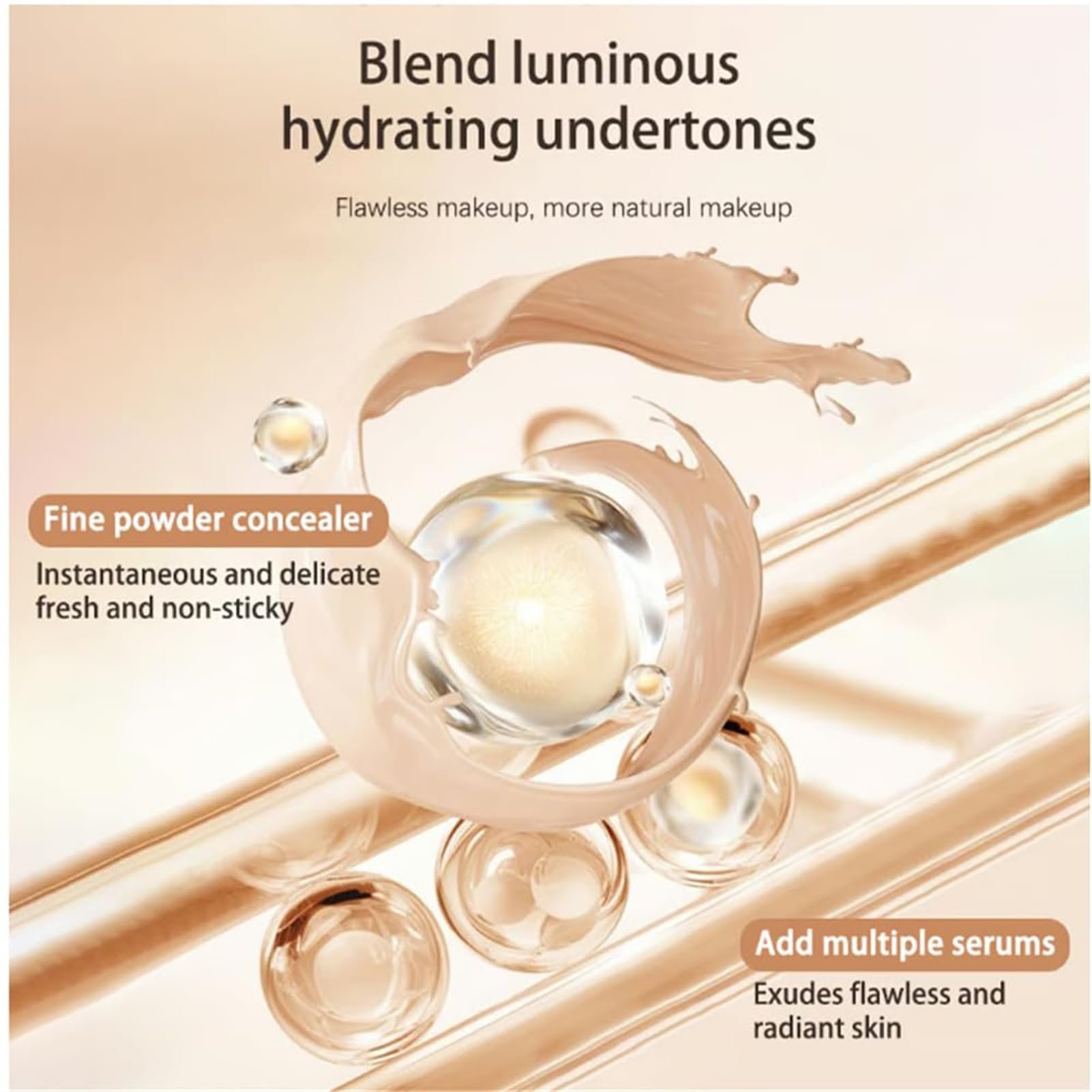 🔥2 in 1- Luxury Anti-Wrinkle Foudation Stick