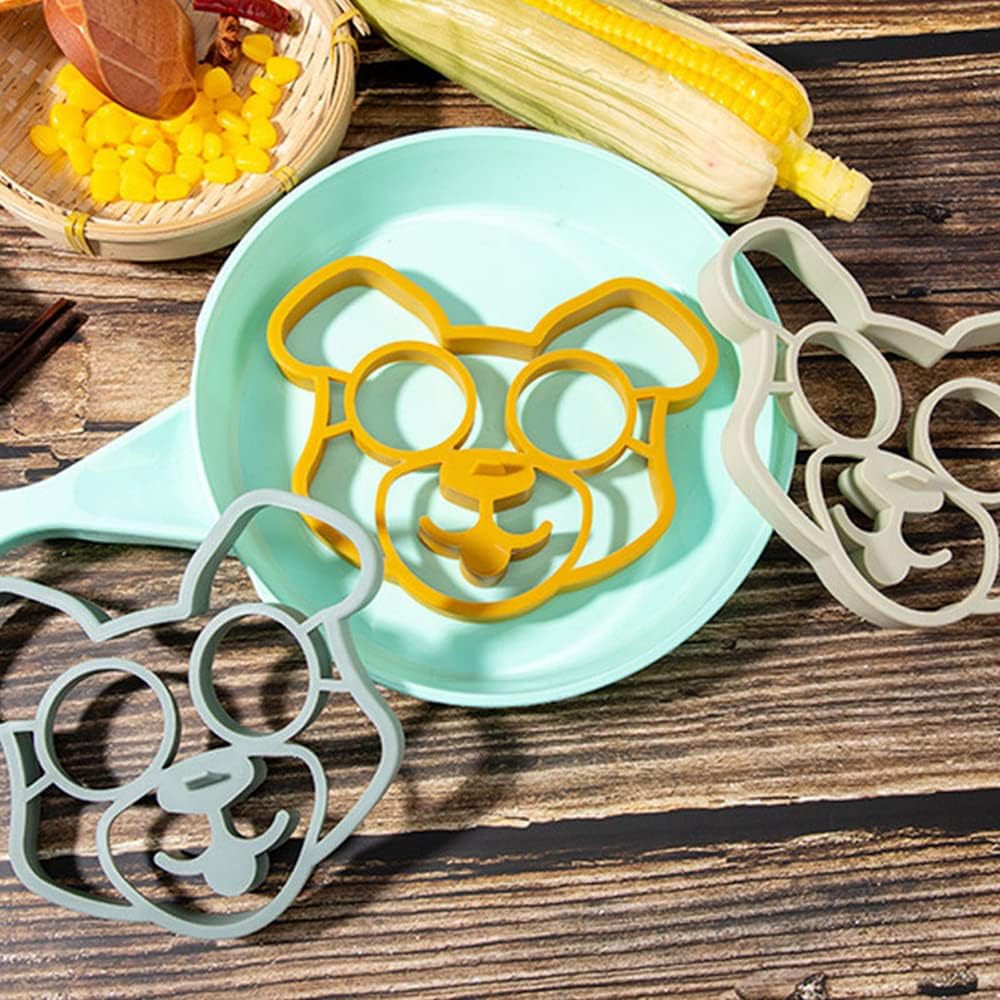 Breakfast Omelette Mold DIY Silicone Egg Pancake Ring Shaper Cooking Tool