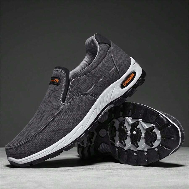 Men's  Slip-On Orthopedic Shoes– Arch Support Sneakers for Casual Shoes, Lightweight Walking Shoes for Foot and Heel Pain Relief