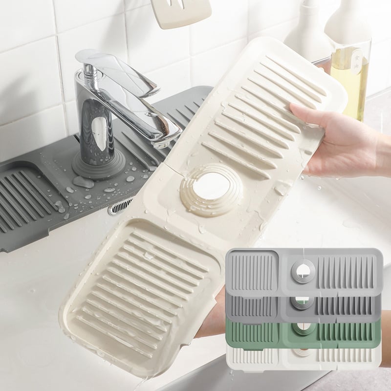 Silicone Sink Faucet Splash Guard Mat