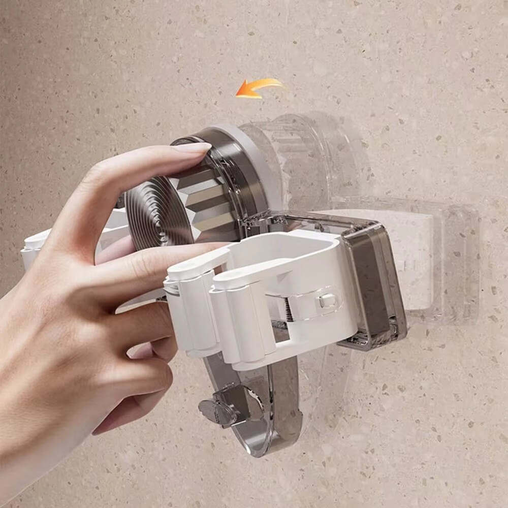 Creative Suction Cup Mop Clamp
