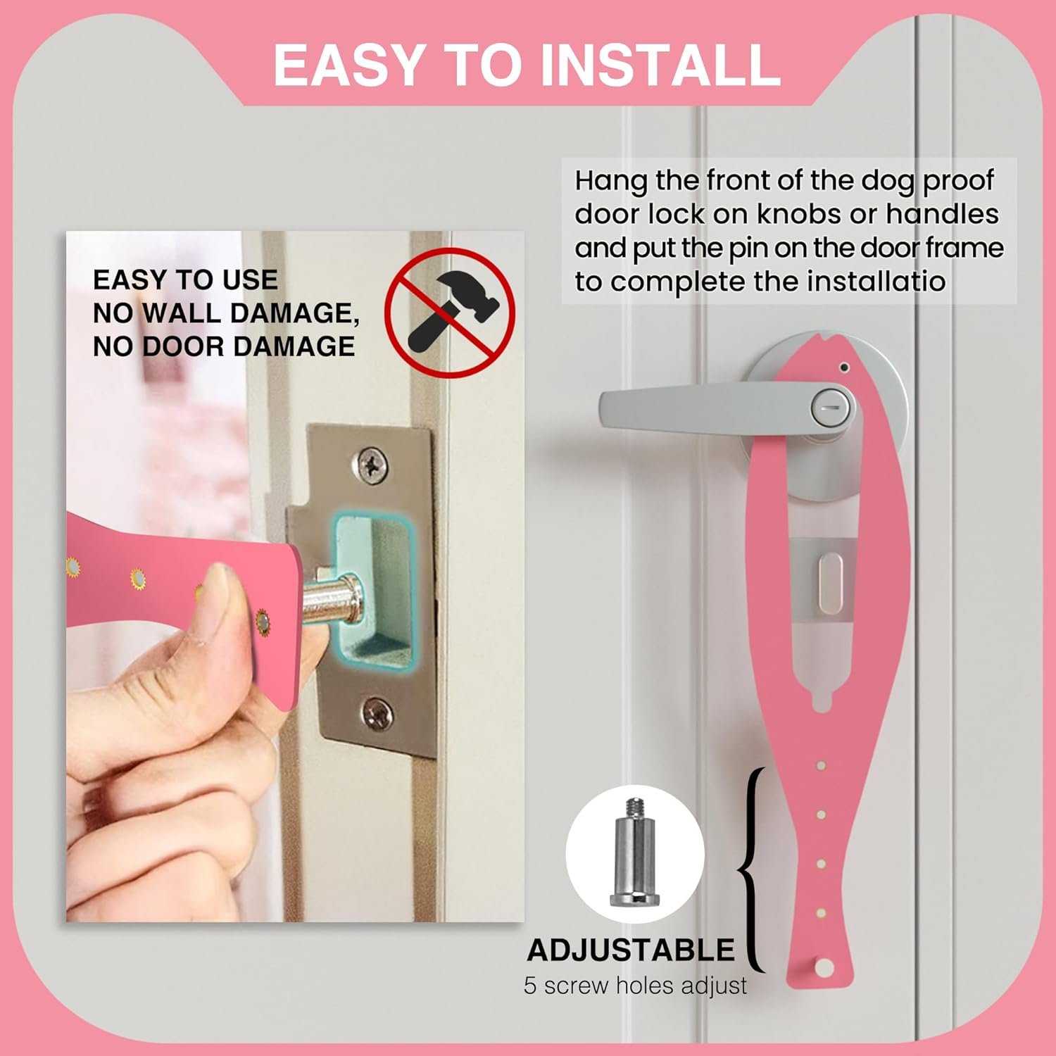 Pet Door Latch