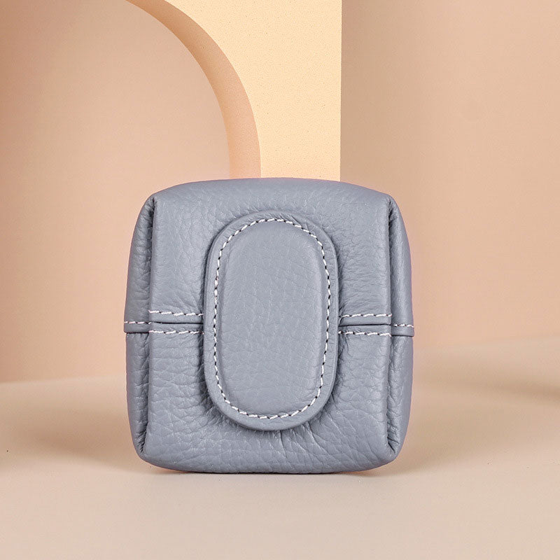 Premium Leather Mini Coin Wallet – Easy Access