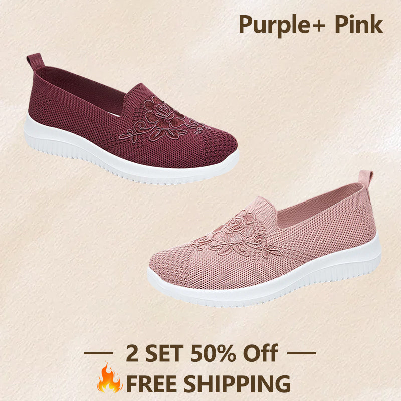 New Arrivals Women's 2023 Breathable Hollow Out Flat Shoes