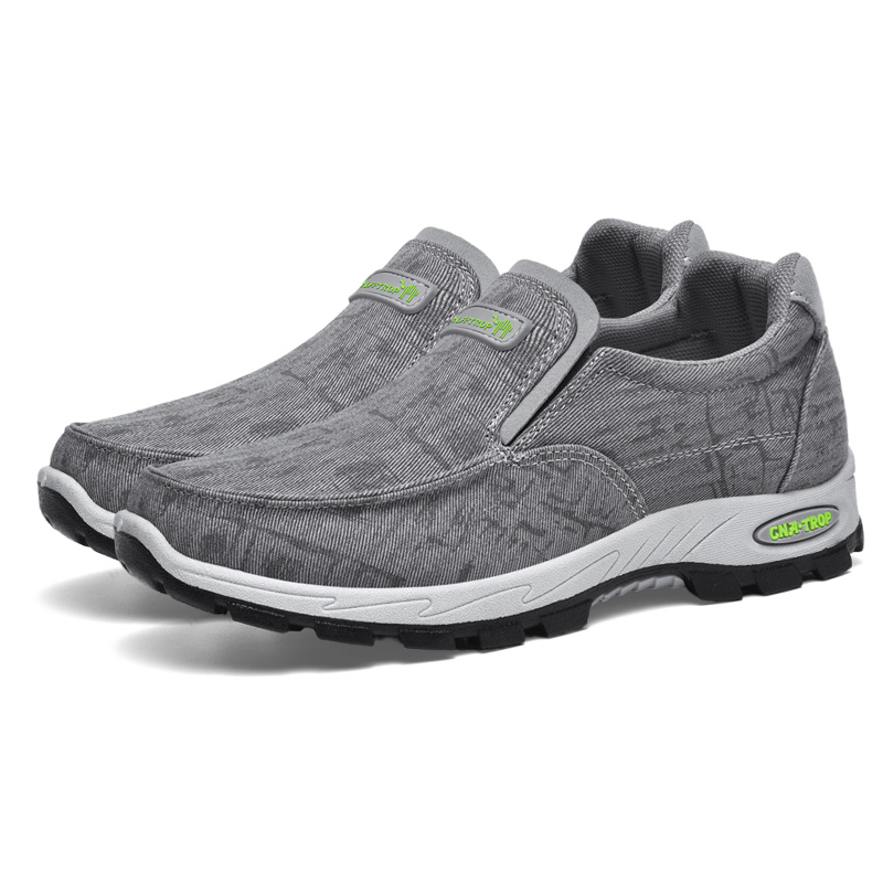 Men's  Slip-On Orthopedic Shoes– Arch Support Sneakers for Casual Shoes, Lightweight Walking Shoes for Foot and Heel Pain Relief