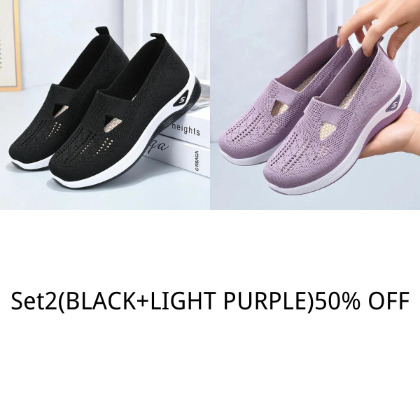 Women's Woven Breathable Soft Sole Shoes