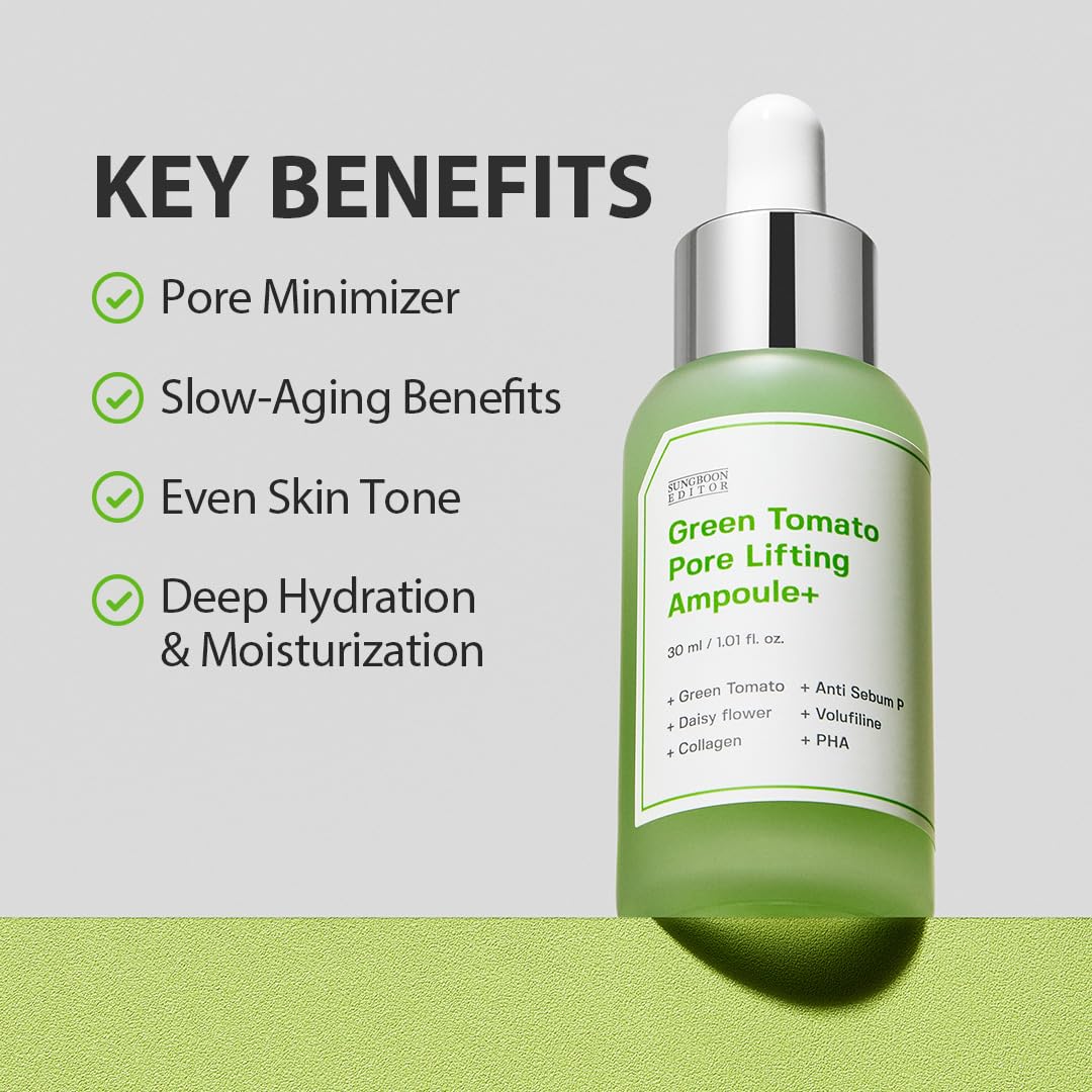 ✨Green tomato pore repair essence