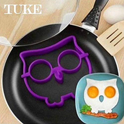 Breakfast Omelette Mold DIY Silicone Egg Pancake Ring Shaper Cooking Tool
