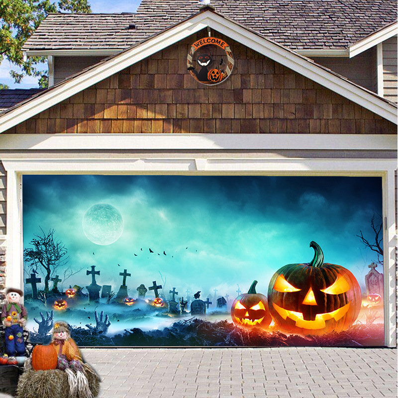 2024 Garage Door Halloween Cover