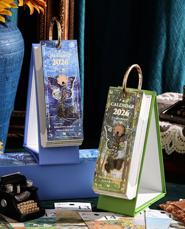 2026 Retro Oil Painting Calendar