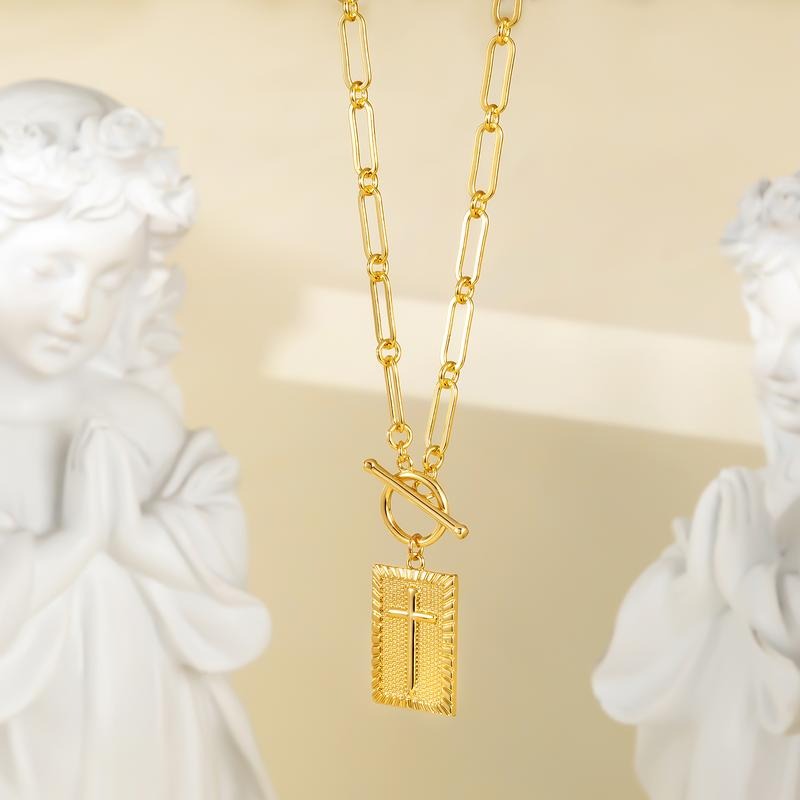 14K Gold Plated Paperclip Chain