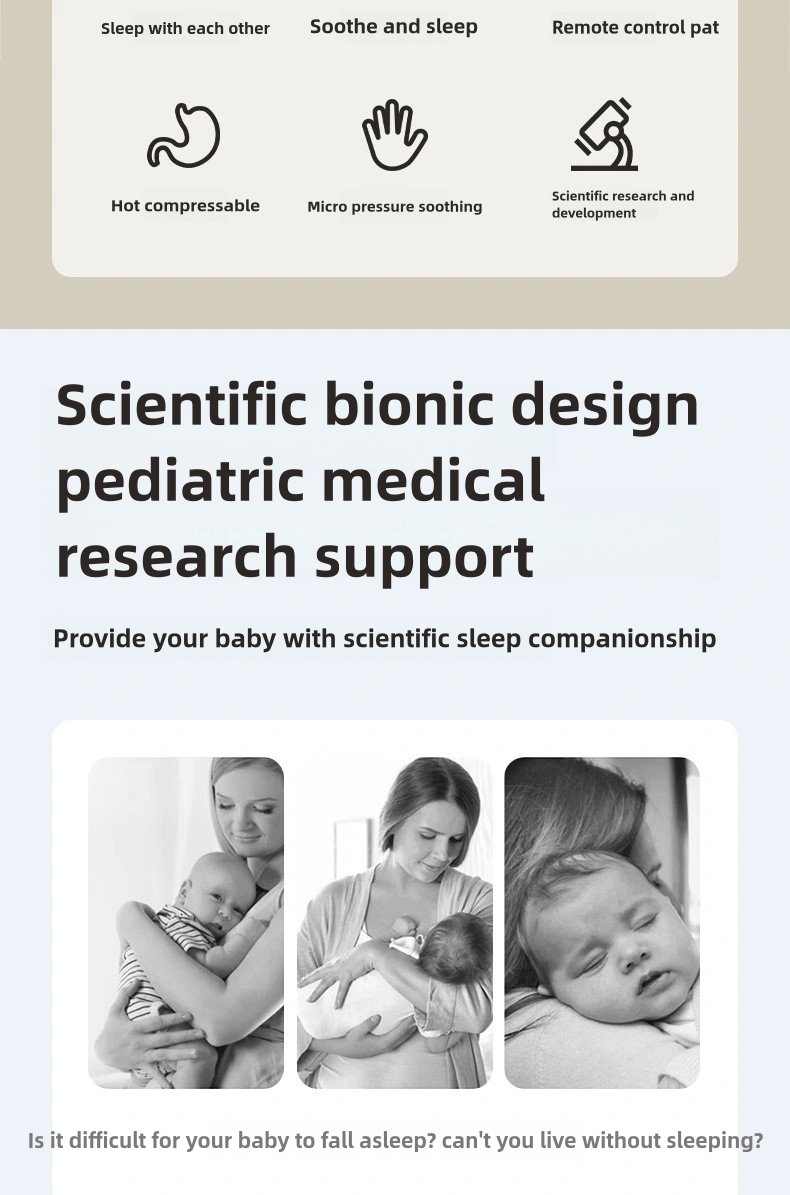 Baby soothing palm cradling sleep patting baby coaxing artifacts