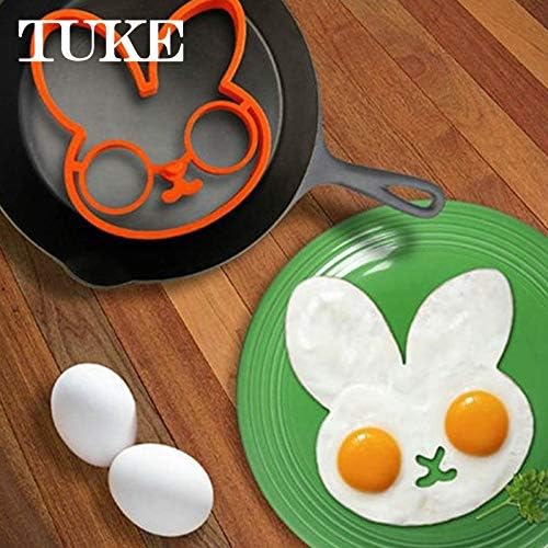 Breakfast Omelette Mold DIY Silicone Egg Pancake Ring Shaper Cooking Tool