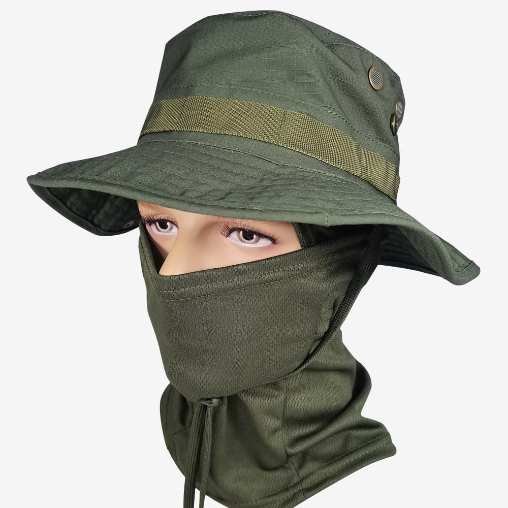 Hot Selling Now & Cooling Neck Gaiter Face Mask Boonie Hat Set!