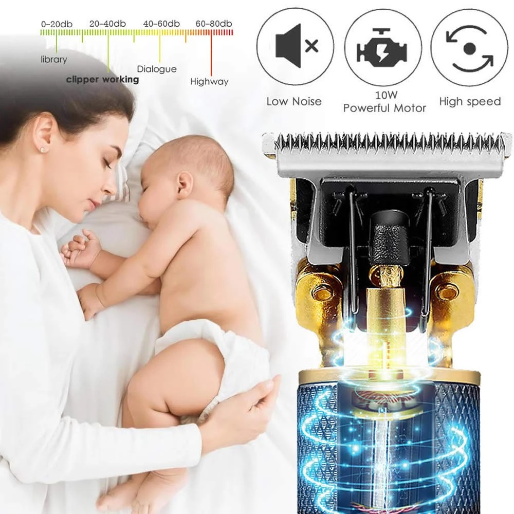 Electric Pro Li Outliner Hair Clippers Mens Hair Trimmer