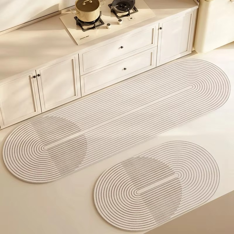 Super Absorbent Diatomite Anti Slip Kitchen Floor Mat