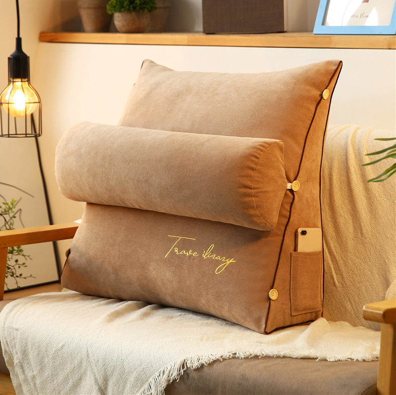 Luxury Backrest Reading Pillow.