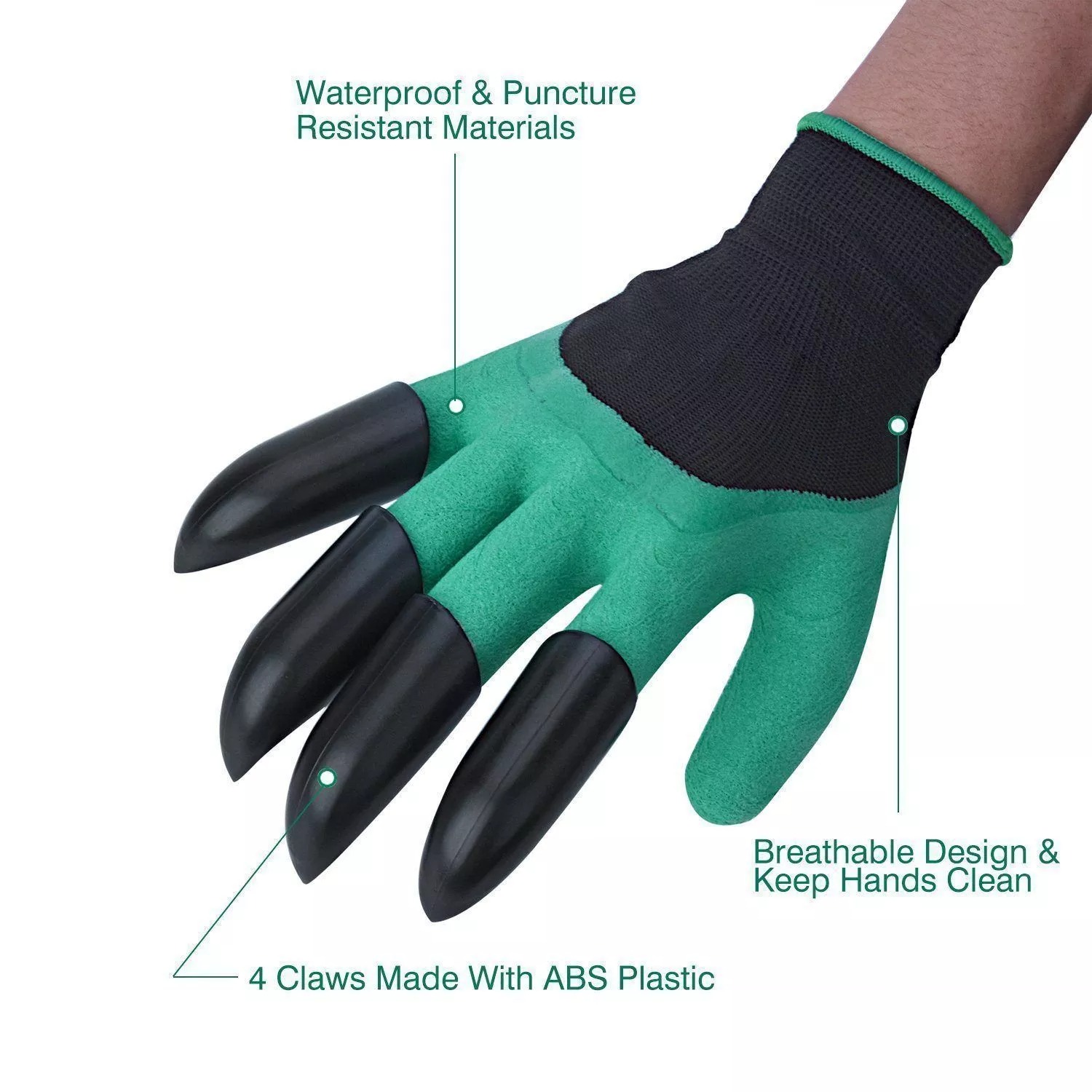 Garden Genie Gloves With Claws