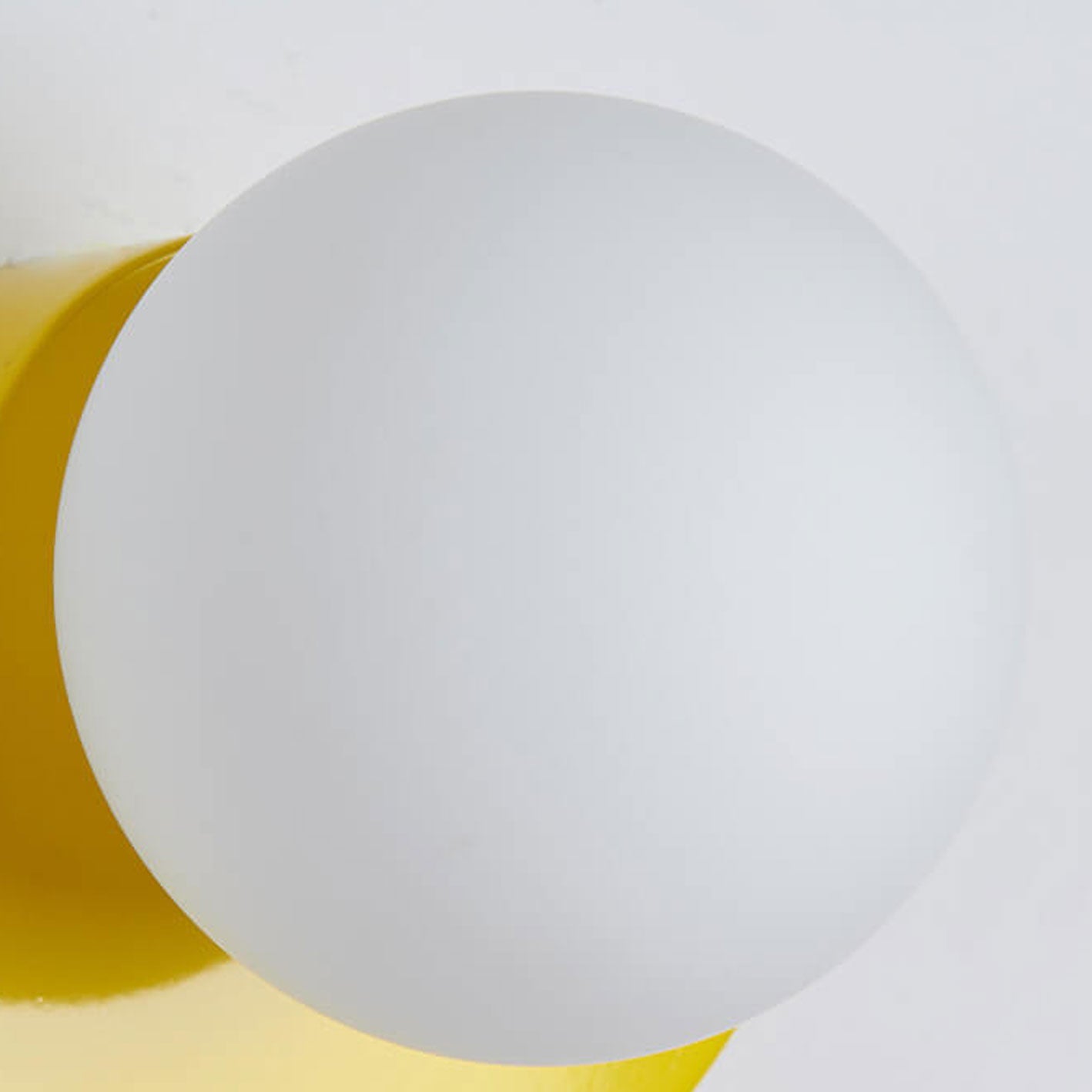 Modern Minimalist Glass Spherical Colorful Semicircle Design 1-Light Wall Sconce Lamp