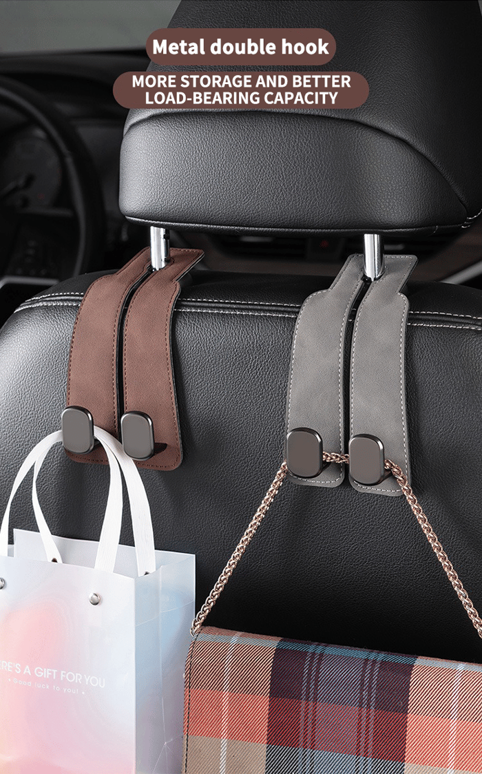 Car Seat Back Storage Hook – Universal Multi‐Function Hanger for Bags & Essentials