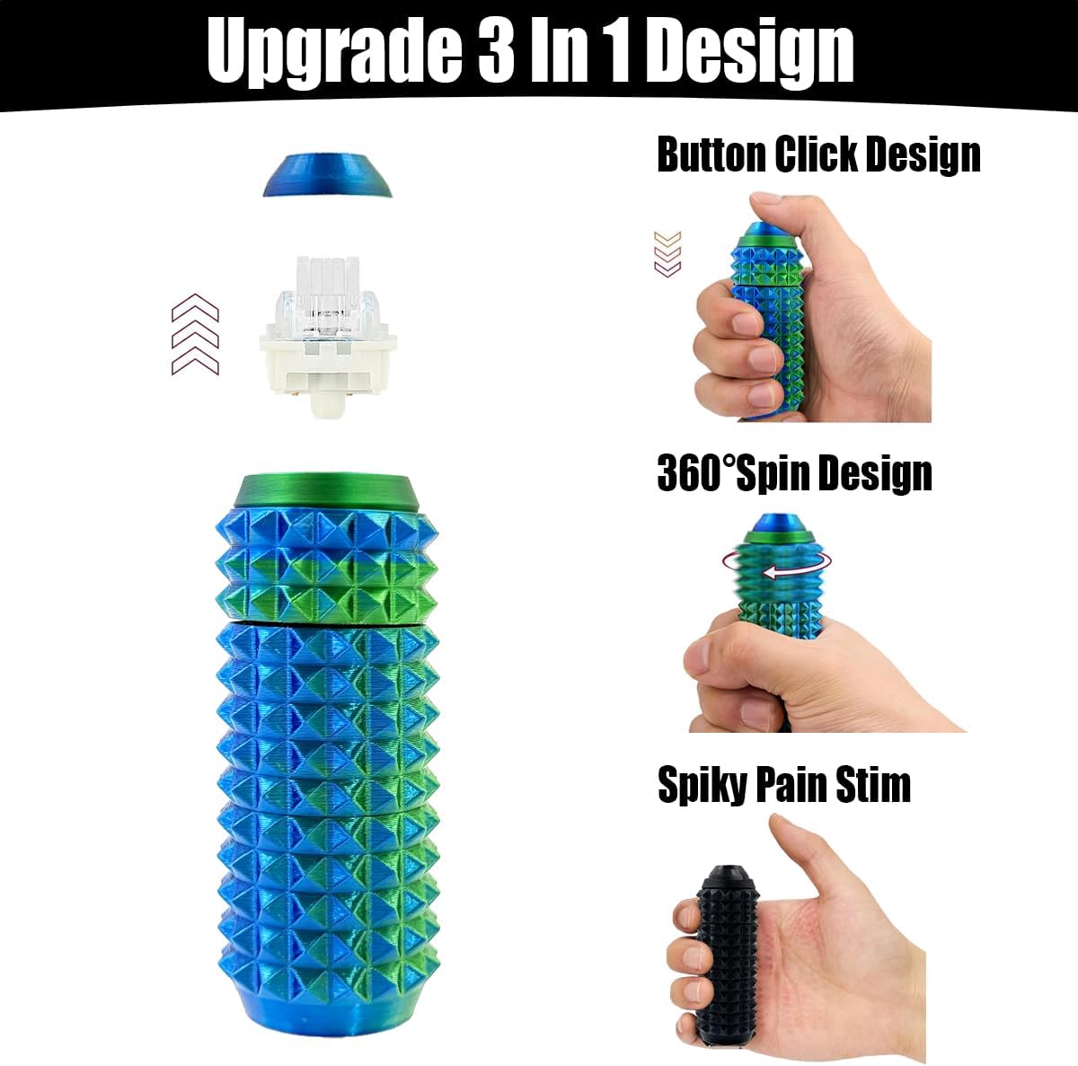 Portable Vibrant Colors Stim Tool